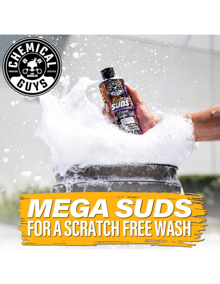 Jabón Cerámico para Lavado de Autos Chemical Guys HydroSuds y HydroView