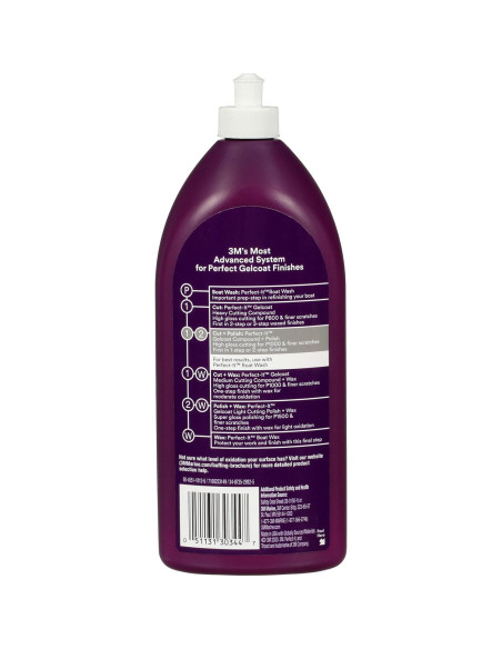 Compuesto y Pulido Gelcoat 3M Perfect-It 30344, 946 mL