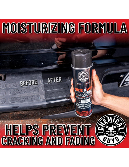 Chemical Guys Brillo y Humedad para Neumáticos 425 ml