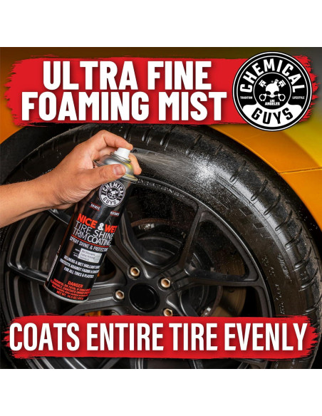 Chemical Guys Brillo y Humedad para Neumáticos 425 ml