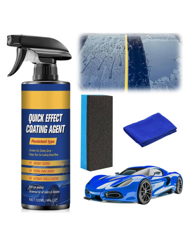 Spray Cerámico de Recubrimiento Rápido para Automóviles 113g