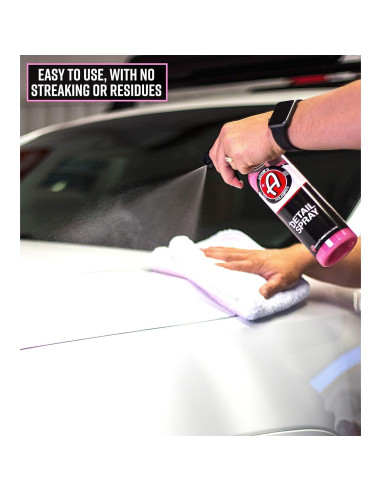 Aerosol de Detalle Adam's 473ml - Brillo Rápido Sin Agua