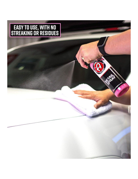 Aerosol de Detalle Adam's 473ml - Brillo Rápido Sin Agua