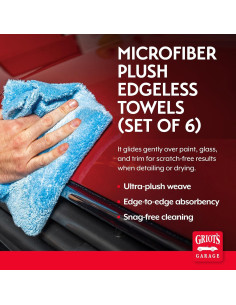 Toallas de Microfibra Griot's Garage 40x40 cm Juego de 6 2