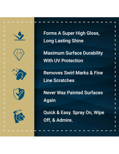 Bling Sauce Platinum - Salsa Secreta Cerámica 0.71L para Autos