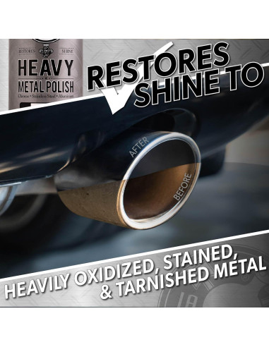 Restaurador y Protector de Pulido de Metal Chemical Guys 473 ml