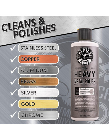 Restaurador y Protector de Pulido de Metal Chemical Guys 473 ml