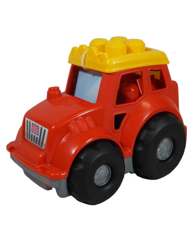 Set de 3 Vehículos Mega Bloks Primer Constructor - Autobús, Tractor y Camión