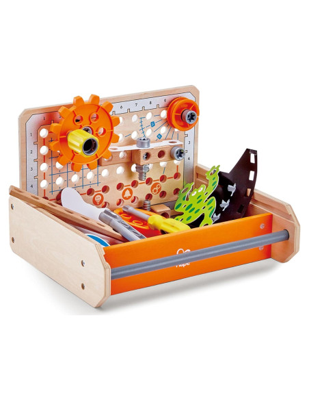 Caja de Herramientas Científicas Hape | Kit de 32 Experimentos