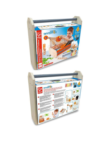 Caja de Herramientas Científicas Hape | Kit de 32 Experimentos