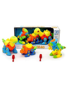 Set de Juguetes de Dinosaurios 106 pcs Valesan - STEM para Niños
