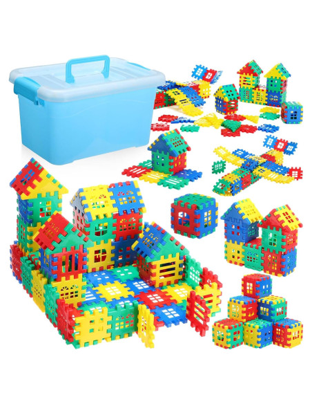 155 Piezas Bloques de Construcción Interconectables Sonwyoung