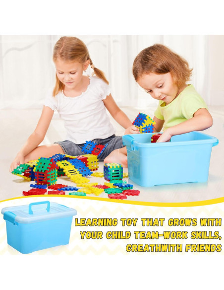 155 Piezas Bloques de Construcción Interconectables Sonwyoung