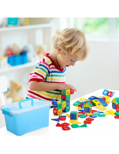 155 Piezas Bloques de Construcción Interconectables Sonwyoung