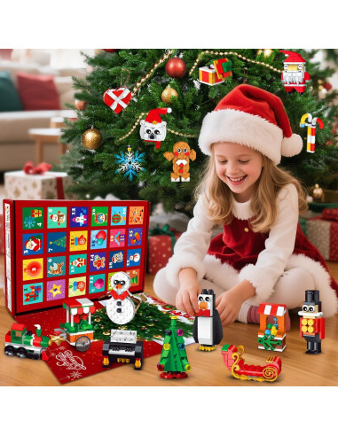 Calendario de Adviento HOGOKIDS 2025 - Set de Construcción 24 Días