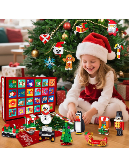 Calendario de Adviento HOGOKIDS 2025 - Set de Construcción 24 Días