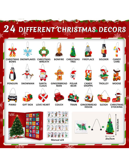 Calendario de Adviento HOGOKIDS 2025 - Set de Construcción 24 Días