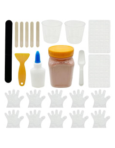 Kit de Ladrillos en Miniatura Woohome 19 Piezas para Manualidades