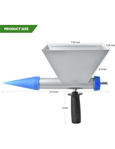 Pistola de Calafateo Auger BOXmime con 5 Boquillas - 3.18 kg 2