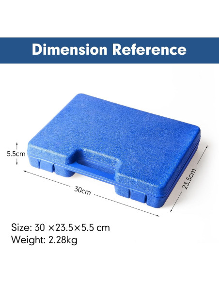 Juego de 17 Piezas Brocas y Cinceles YOSIGHT SDS-Plus