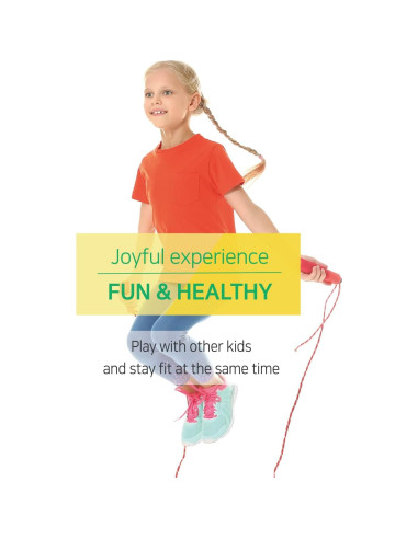 Cuerda de Saltar KSY para Niños Ajustable 260 cm Antideslizante