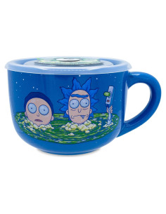 Taza de sopa cerámica Rick y Morty Silver Buffalo 0.71L