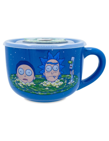 Taza de sopa cerámica Rick y Morty Silver Buffalo 0.71L