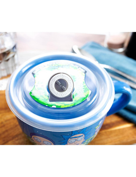 Taza de sopa cerámica Rick y Morty Silver Buffalo 0.71L