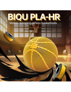 Filamento Flexible BIQU PLA-HR 1.75mm 1KG Amarillo 2