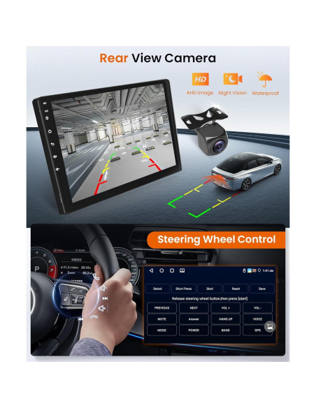 Estéreo Android 13 Rimoody 4G+64G para Toyota Yaris 2007-2013