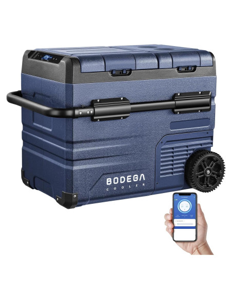 Refrigerador Portátil BODEGA 48L 12V Doble Zona Control APP