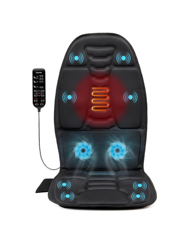 Masajeador de Espalda Comrelax con Calor y Vibración 20x12cm