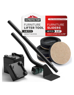Juego de Deslizadores y Elevador de Muebles X-PROTECTOR 4 PCS