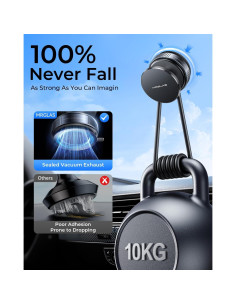 Soporte Magnético Ajustable 360 MRGLAS para Teléfono - Negro 2