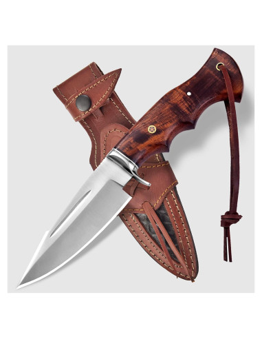 Cuchillo de Caza Poshland TR-101 - Hoja Acero D2 12.7 cm