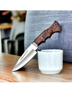 Cuchillo de Caza Poshland TR-101 - Hoja Acero D2 12.7 cm 2