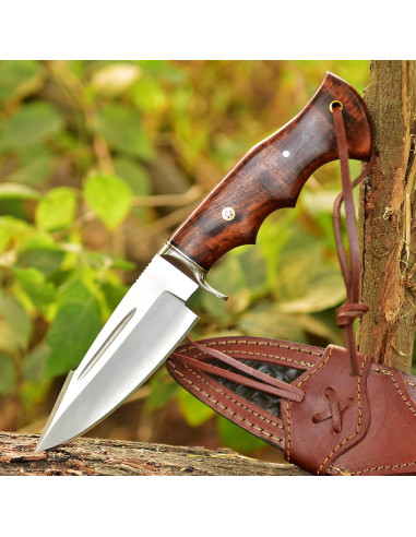 Cuchillo de Caza Poshland TR-101 - Hoja Acero D2 12.7 cm