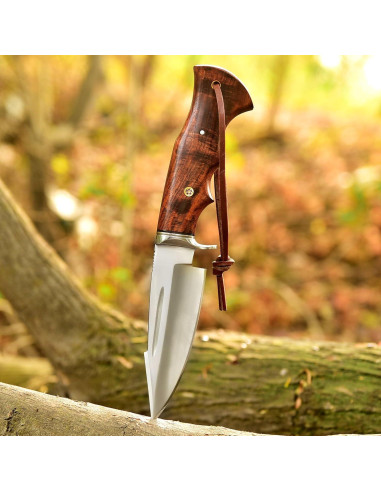 Cuchillo de Caza Poshland TR-101 - Hoja Acero D2 12.7 cm