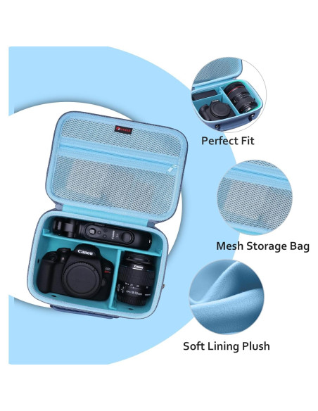 Funda Dura XANAD para Cámaras Sony Alpha y Canon - Azul