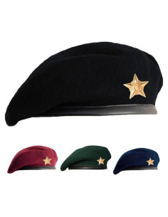 Gorra Boina Militar SILAK de Lana Unisex - Estilo Che Guevara