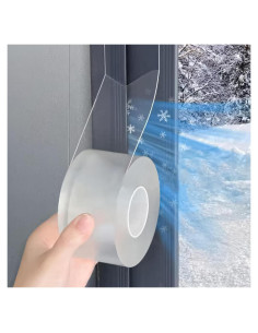 Cinta de Sellado Transparente ZLQHHYL 10.06m para Ventanas