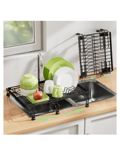 Estante Expandible para Secar Platos BBXTYLY Ajustable 28-48 cm