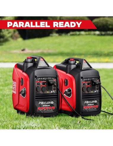 Generador Inversor POXURIO 2550W Gasolina Super Silencioso