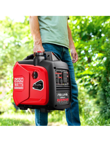 Generador Inversor POXURIO 2550W Gasolina Super Silencioso