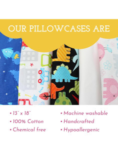 Funda de Almohada Hipoalergénica Little Sleepy Head 33x46 cm 2