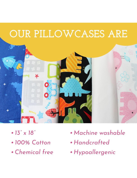 Funda de Almohada Hipoalergénica Little Sleepy Head 33x46 cm