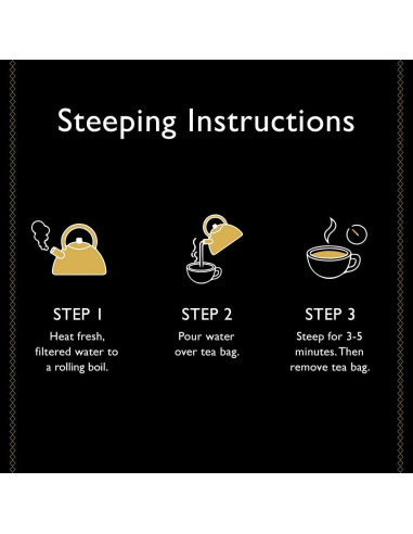 Té Negro Pudding de Ciruela - La República del Té - 36 Bolsitas