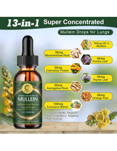 Gotas de Mullein GPGP GreenPeople 59.15 ml - Suplemento Natural 2