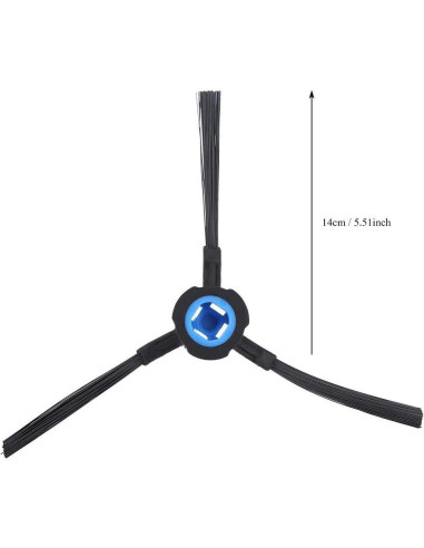 Cepillos Laterales AUNMAS para Aspiradora ILIFE a7 v8S - 2 Piezas