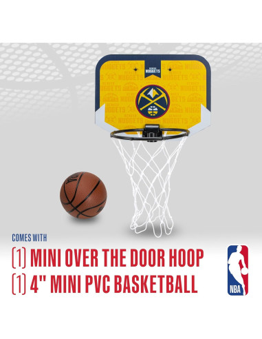 Aro de Baloncesto Mini Franklin Sports NBA Denver Nuggets